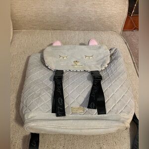 Betsey Johnson kitty cat backpack